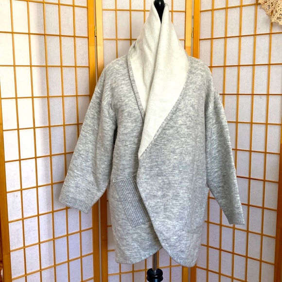 Like-new DKNY wrap sweater - Picture 1 of 8